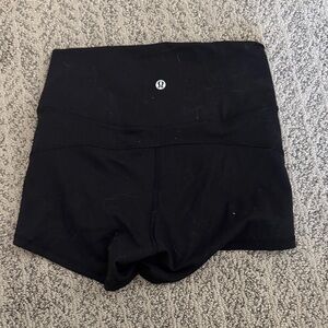 lululemon athletica Women's Classic Black Athletic Shorts